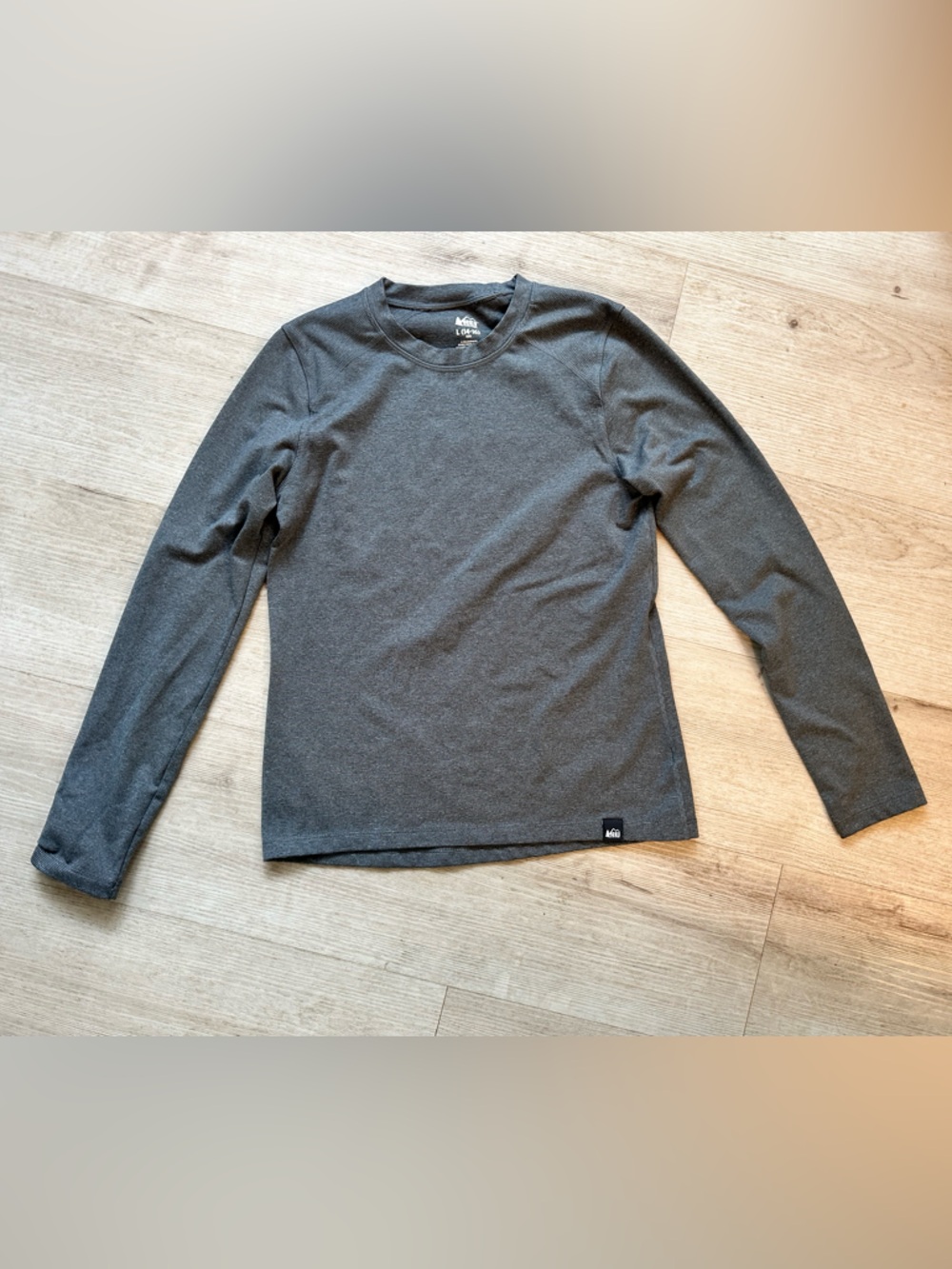 REI Base layer Shirt in Heather Gray